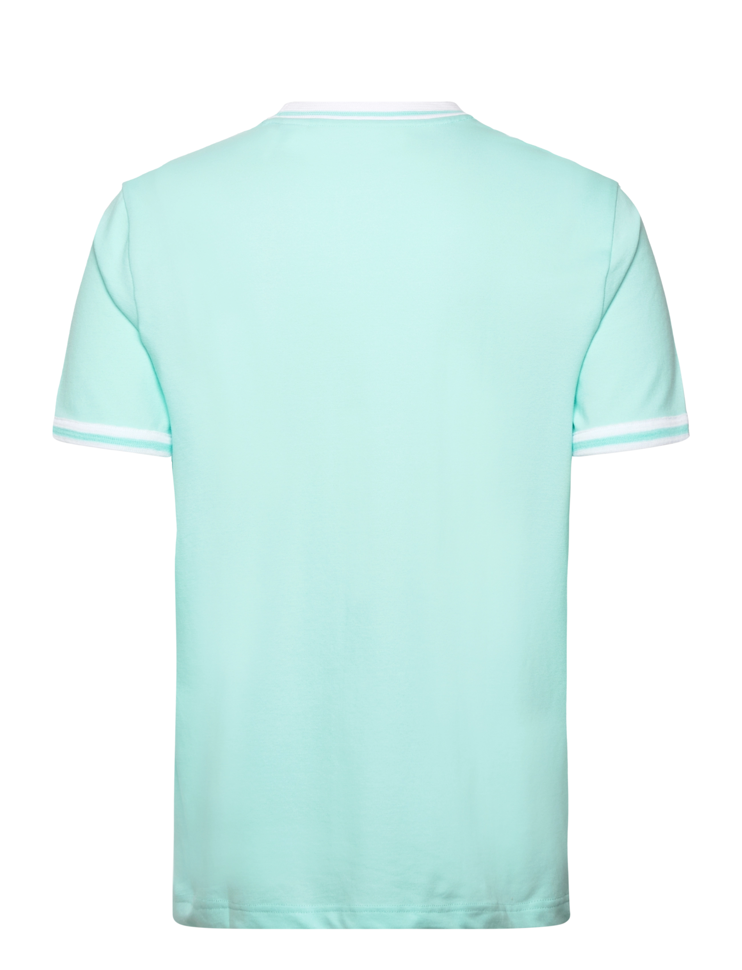 Original Penguin - ORG PIQ TEE RIBBED T - blue tint - 1