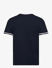 Original Penguin - ORG PIQ TEE RIBBED T - t-shirts - dark sapphire - 1