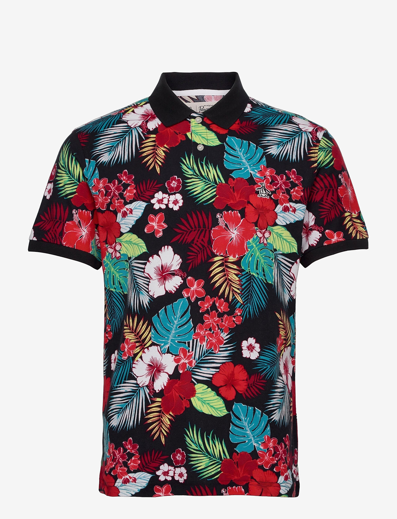 Original Penguin - KNT POLO PIQUE FLRL - dark sapphire - 0