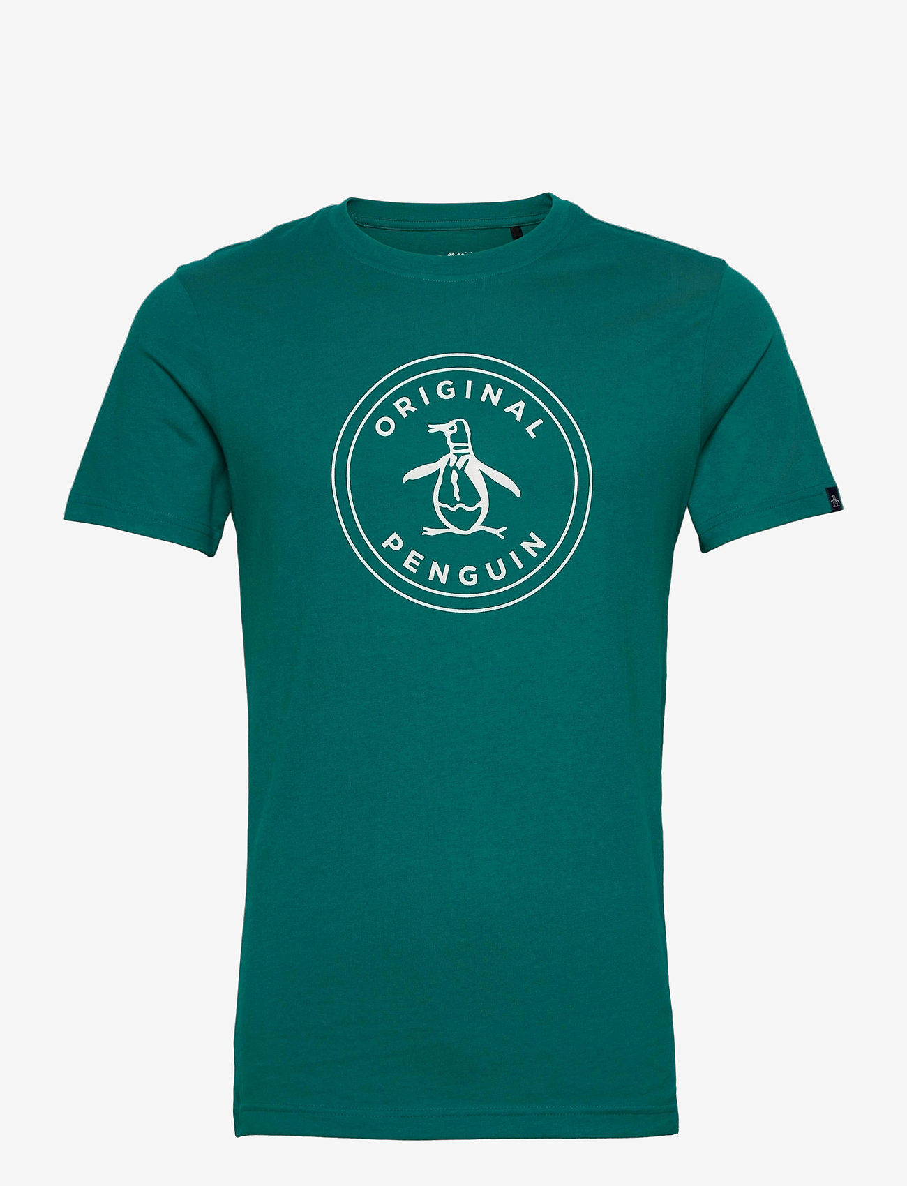 Original Penguin - S/S PRINTED STAMP LO - deep lake - 0