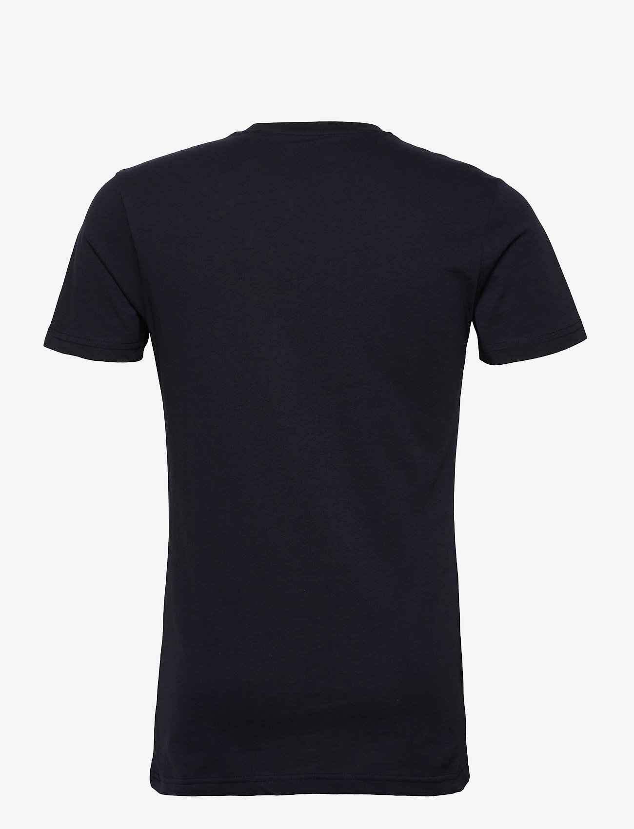 Original Penguin - SS FLORAL STAMP LOGO - dark sapphire - 1
