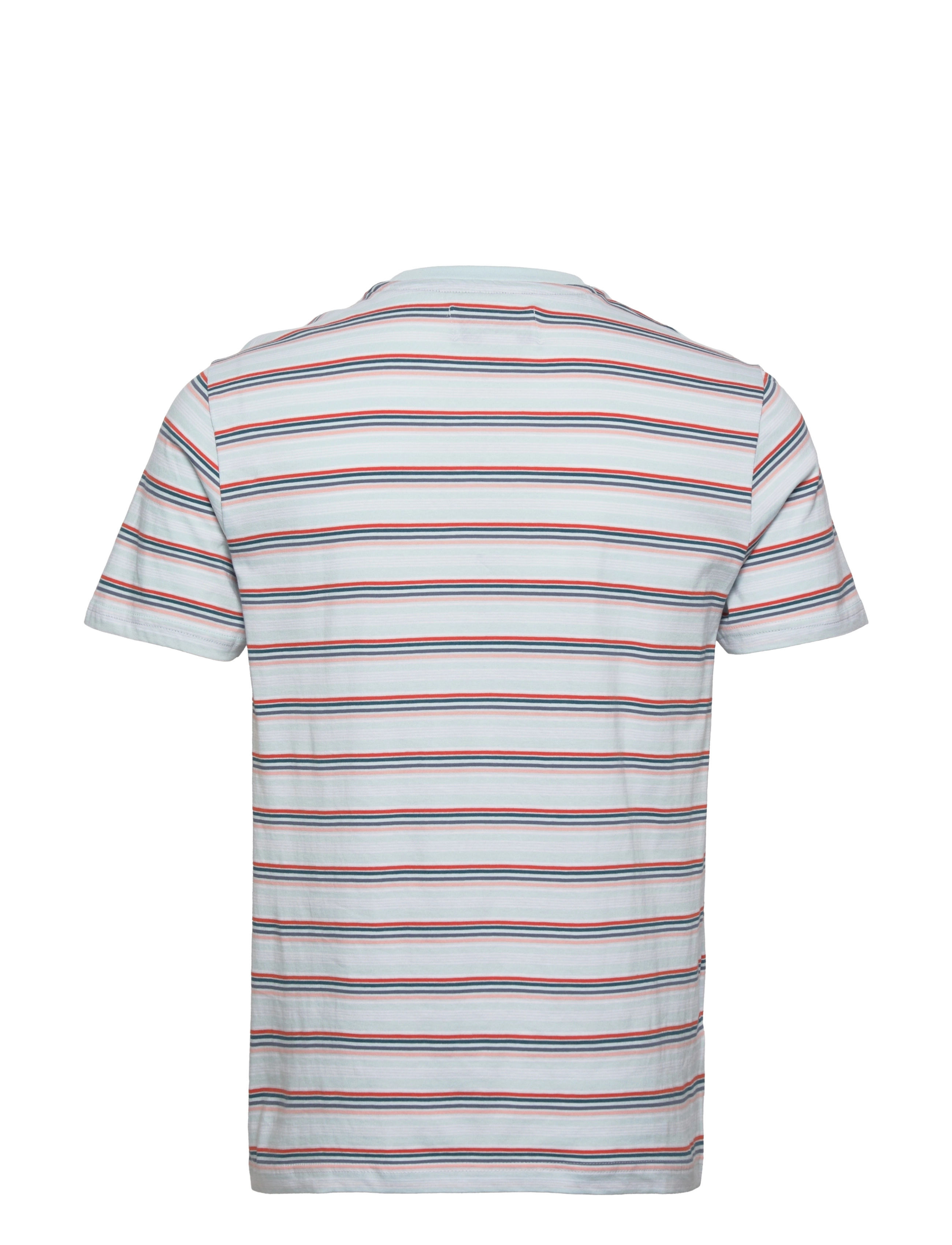 Original Penguin - KNT FASH TEE STRIPE - omphalodes - 1