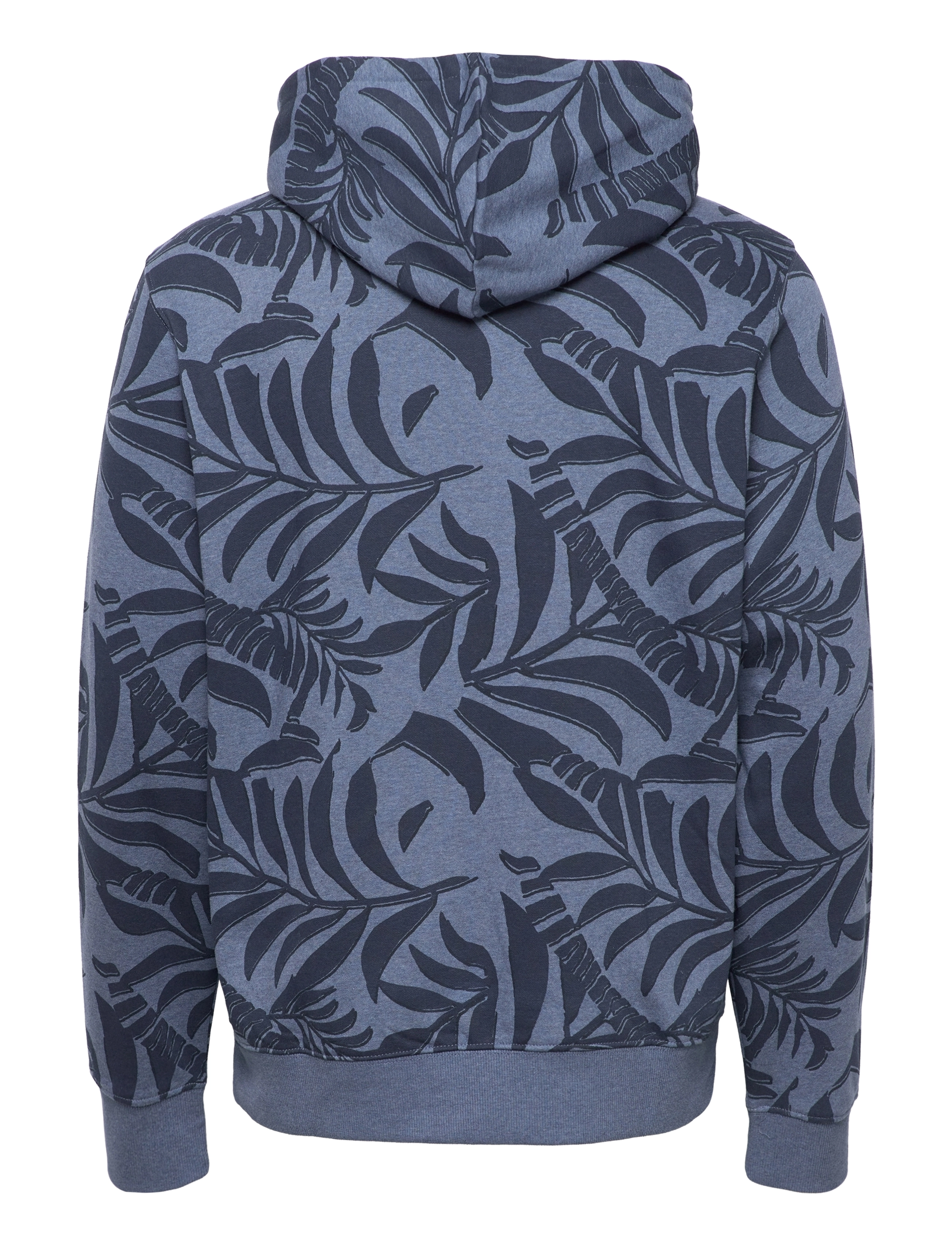 Original Penguin - KNT FLC HOODIE LEAF - bering sea heather - 1