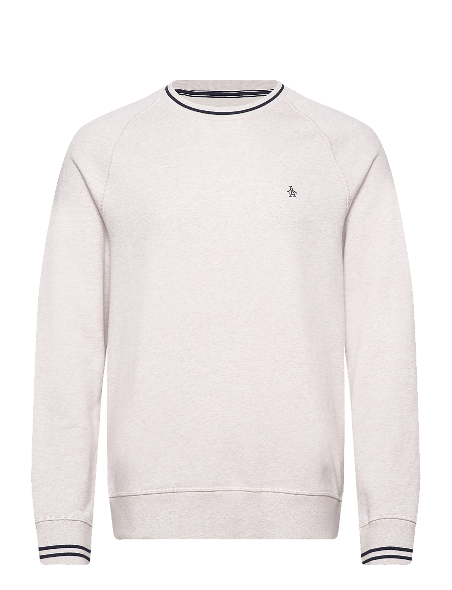 Original Penguin - JASPE LOOP BACK TERR - sweats - birch jasper htr - 0