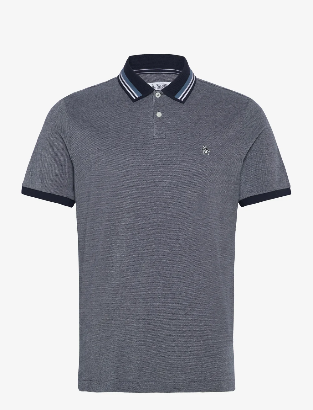 Original Penguin - BIRDSEYE PIQ POLO NV - lühikeste varrukatega polod - dark sapphire - 0