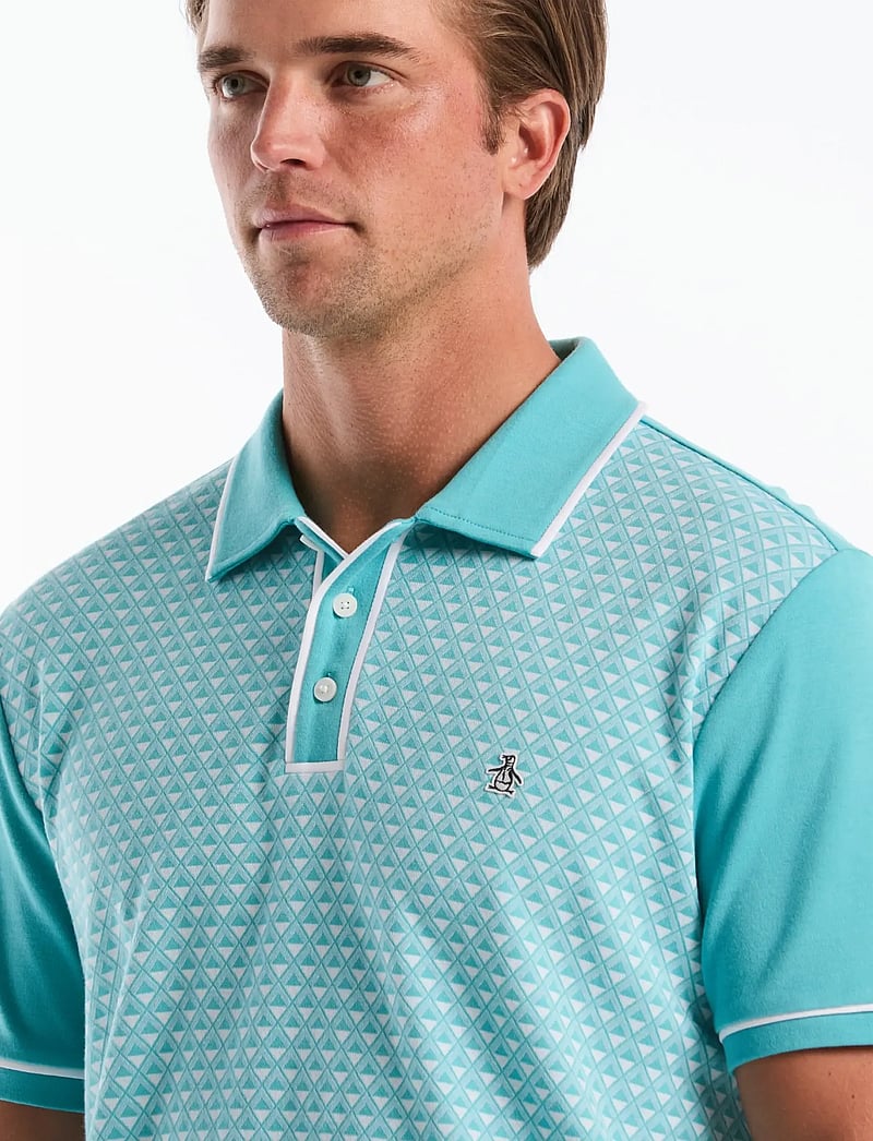 Original Penguin - DIAMOND JQRD FRNT IN POLO - kurzärmelig - aquarelle - 3