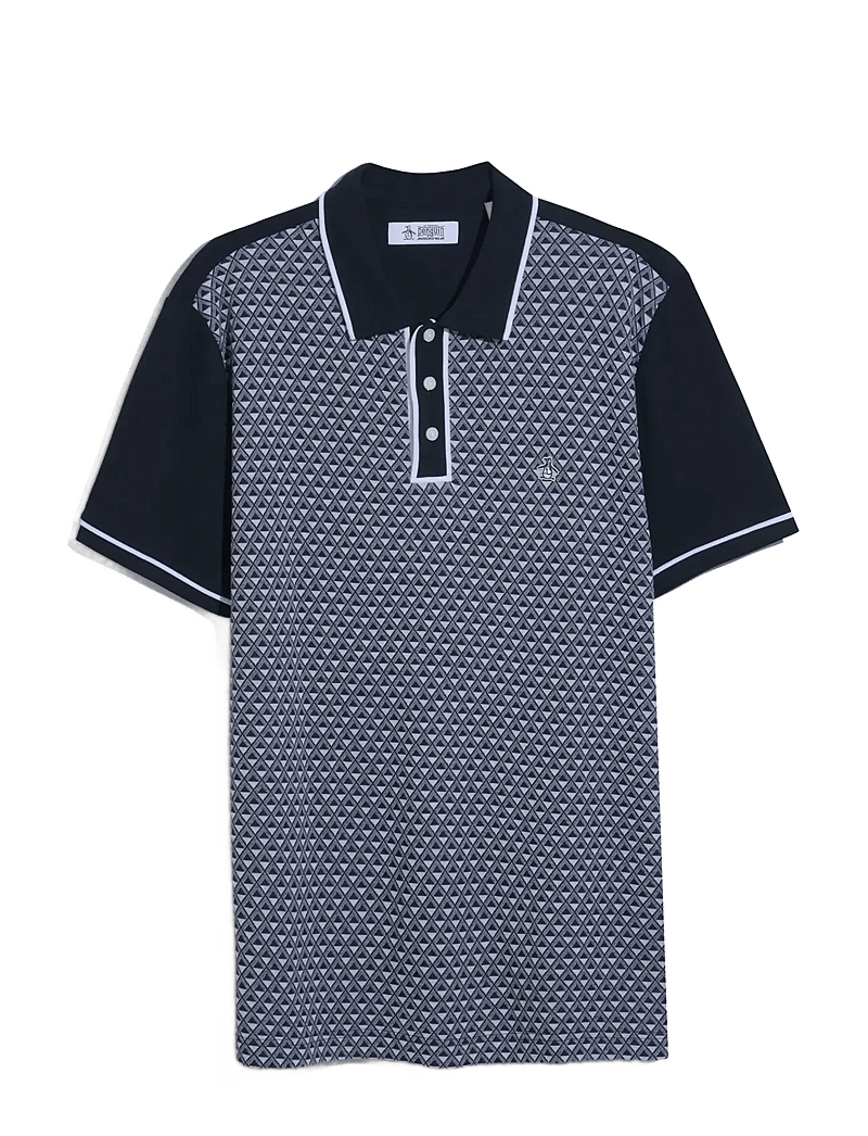 Original Penguin - DIAMOND JQRD FRNT IN POLO - kortærmede poloer - dark sapphire - 1