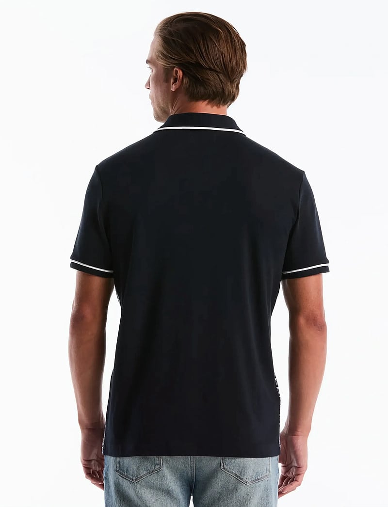 Original Penguin - DIAMOND JQRD FRNT IN POLO - kortærmede poloer - dark sapphire - 2