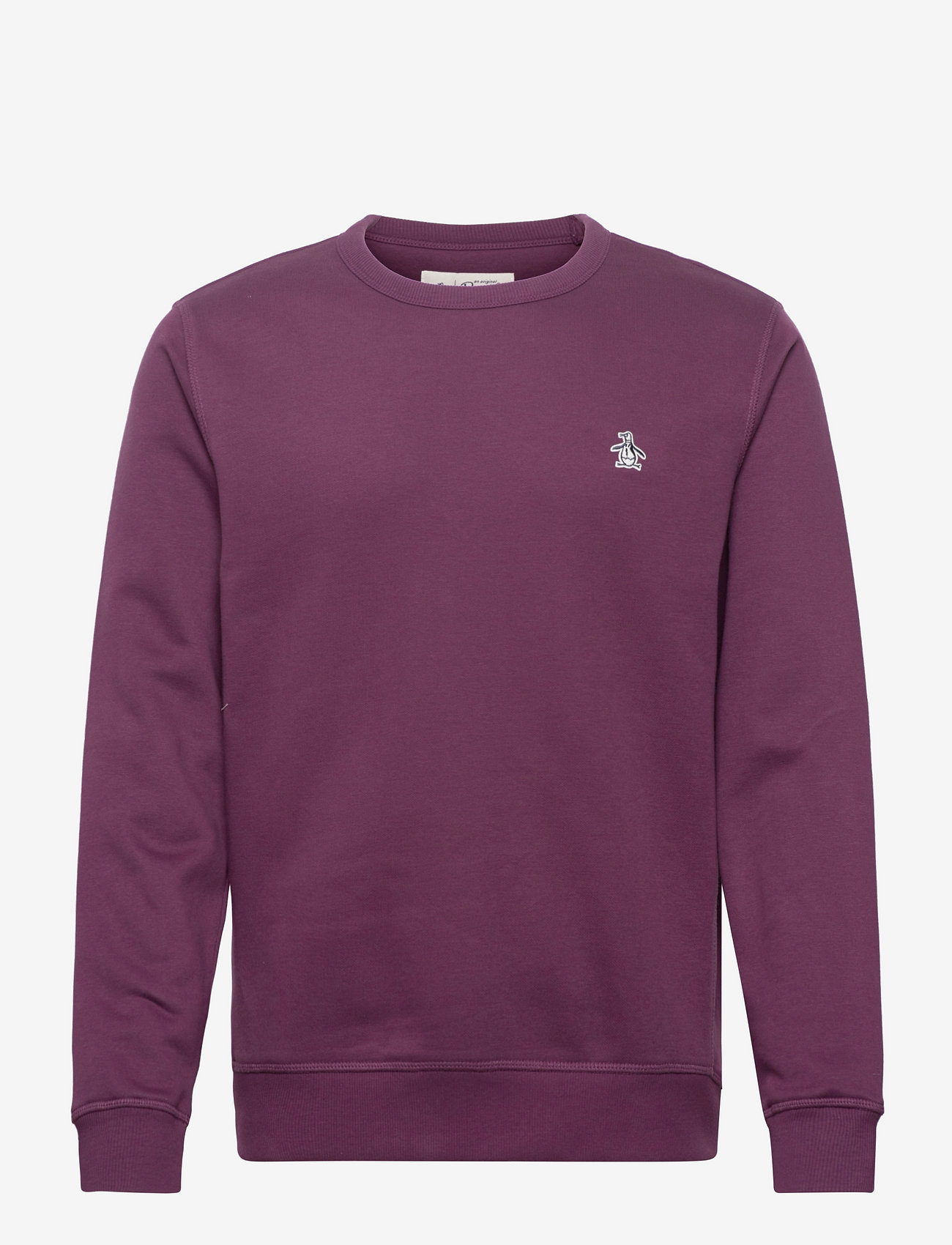 Original Penguin - L/S STICKER PETE FLE - italian plum - 0