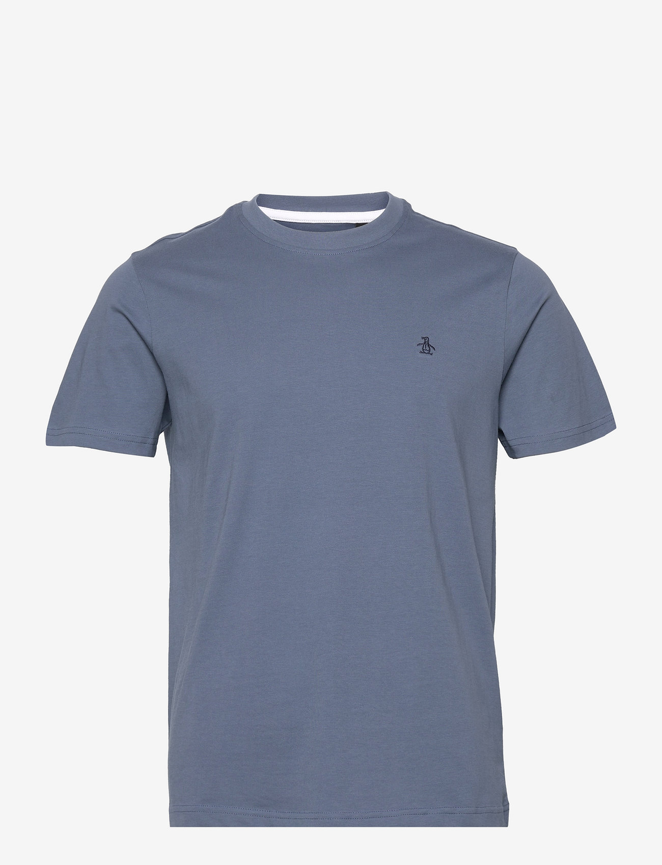 Original Penguin - S/S EMBROIDRED LOGO - bering sea - 0