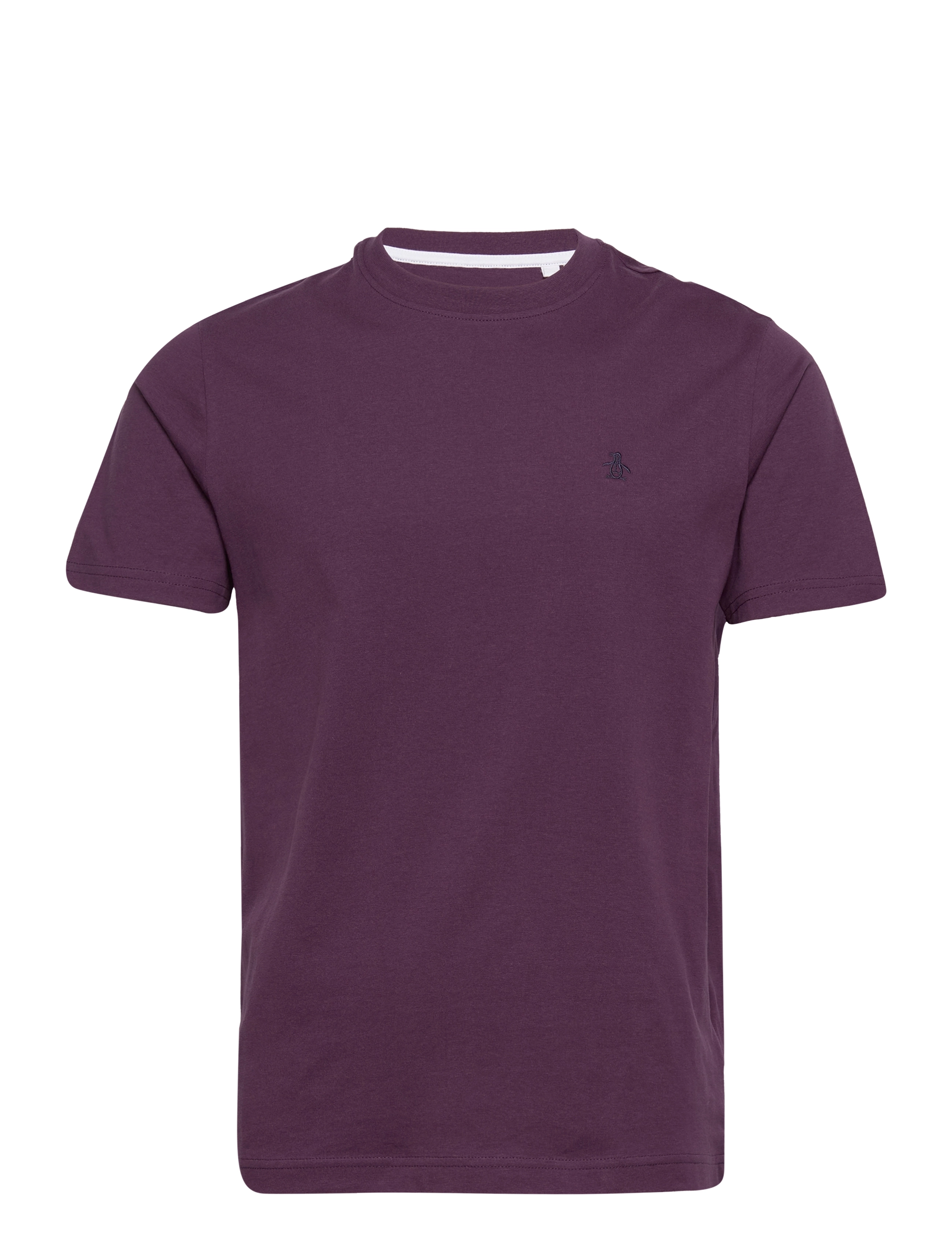 S/S EMBROIDRED LOGO - ITALIAN PLUM