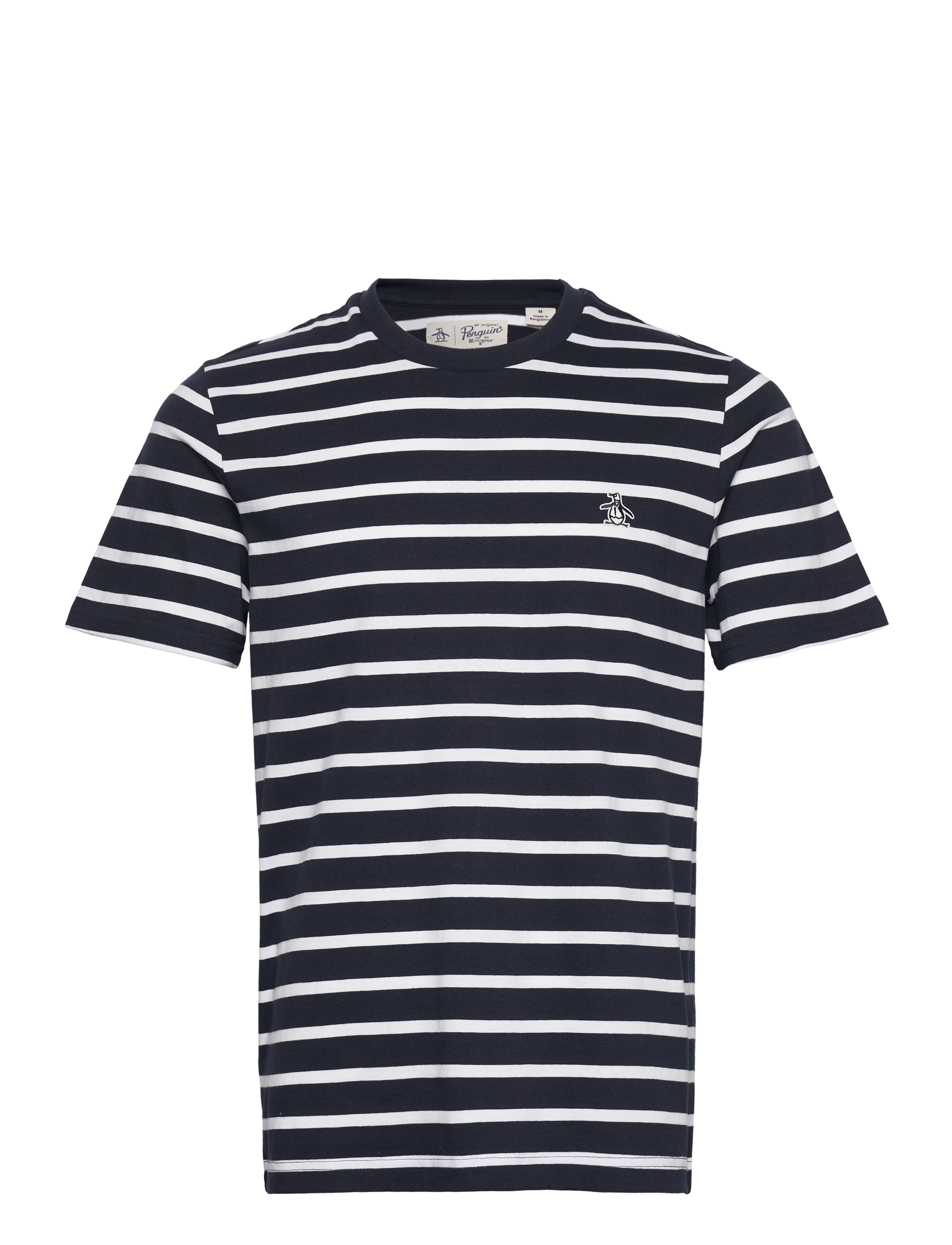 Original Penguin ORG JRSY BRETON TEE - Riided - DARK SAPPHIRE / navy