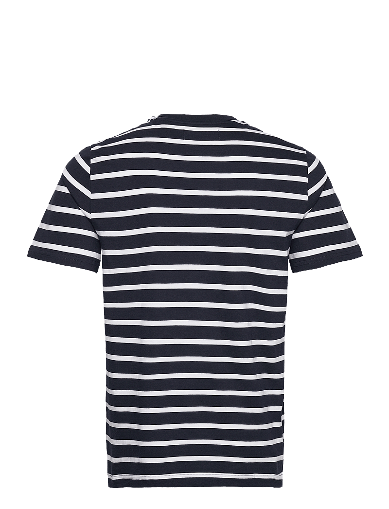 Original Penguin - ORG JRSY BRETON TEE - kurzärmelig - dark sapphire - 1