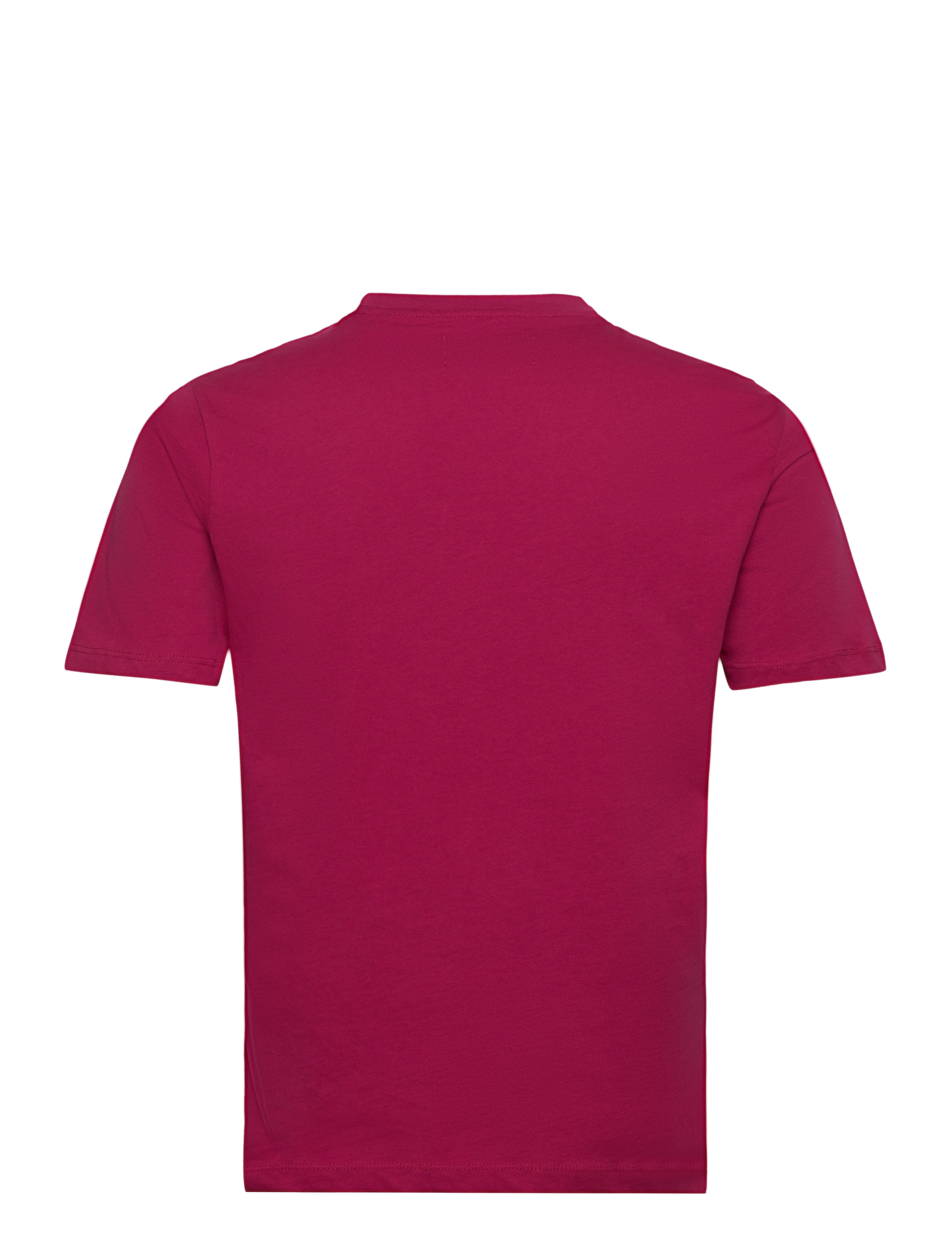 Original Penguin - S/S PIN POINT EMBROI - sangria - 1