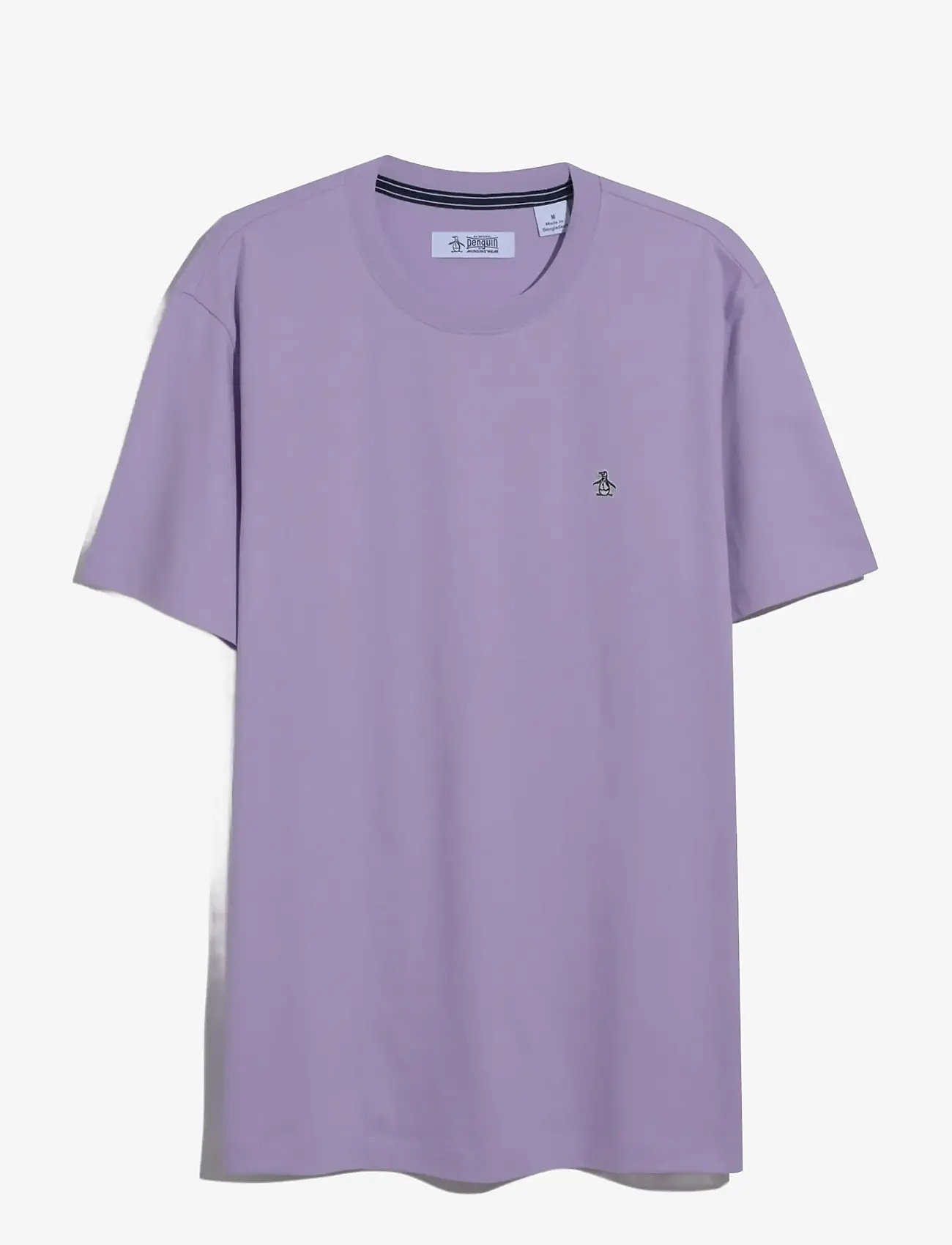 Original Penguin - CONT PIN POINT SML S - short-sleeved t-shirts - lavendula - 1