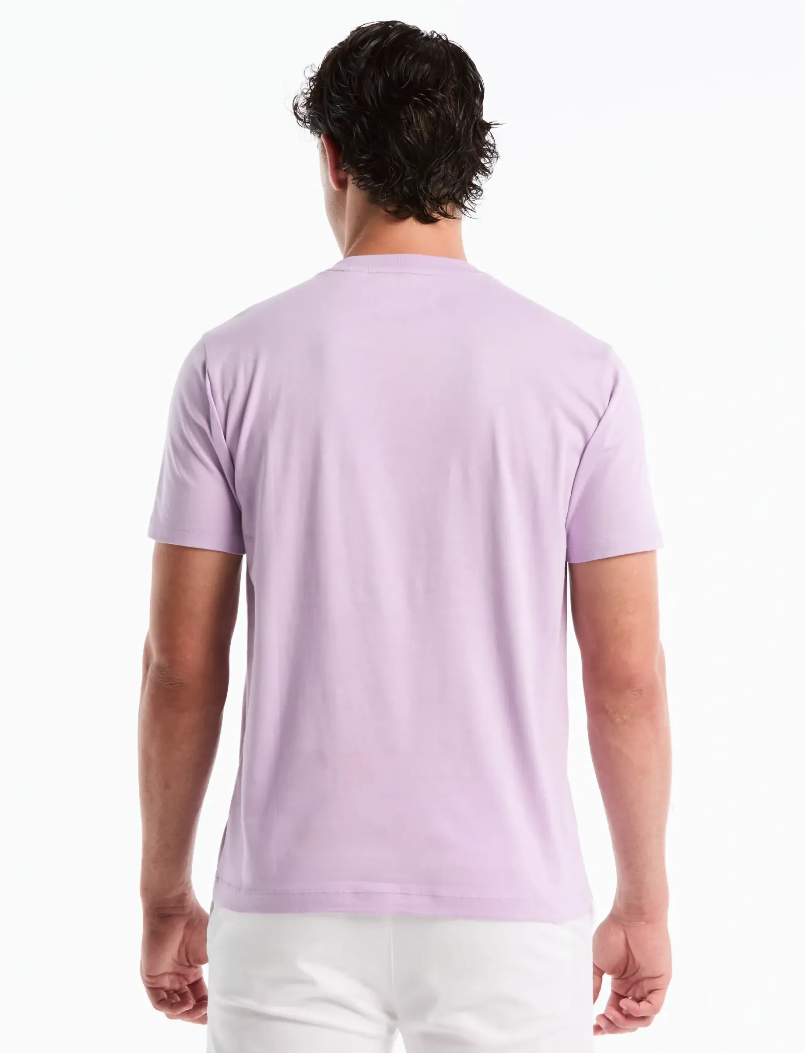 Original Penguin - CONT PIN POINT SML S - kurzärmelige t-shirts - lavendula - 2