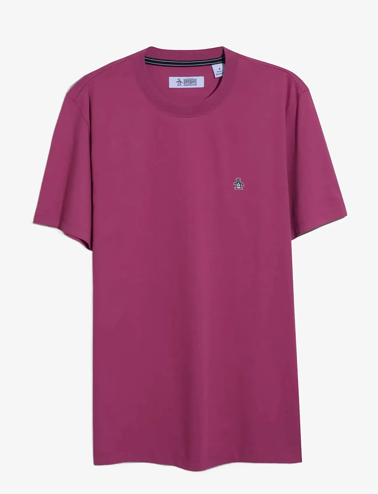 Original Penguin - CONT PIN POINT SML S - kortærmede t-shirts - magenta haze - 1