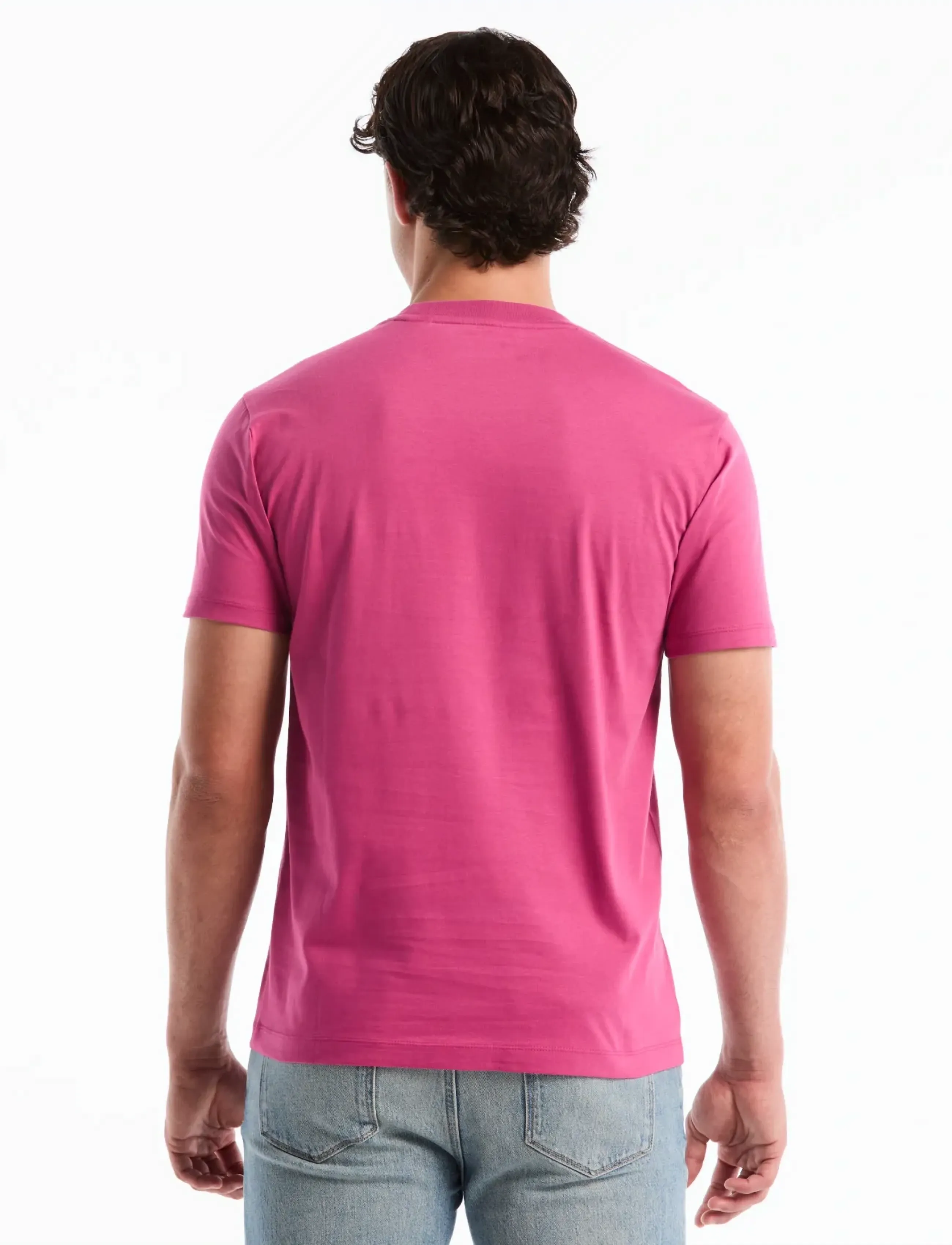 Original Penguin - CONT PIN POINT SML S - kurzärmelig - magenta haze - 2