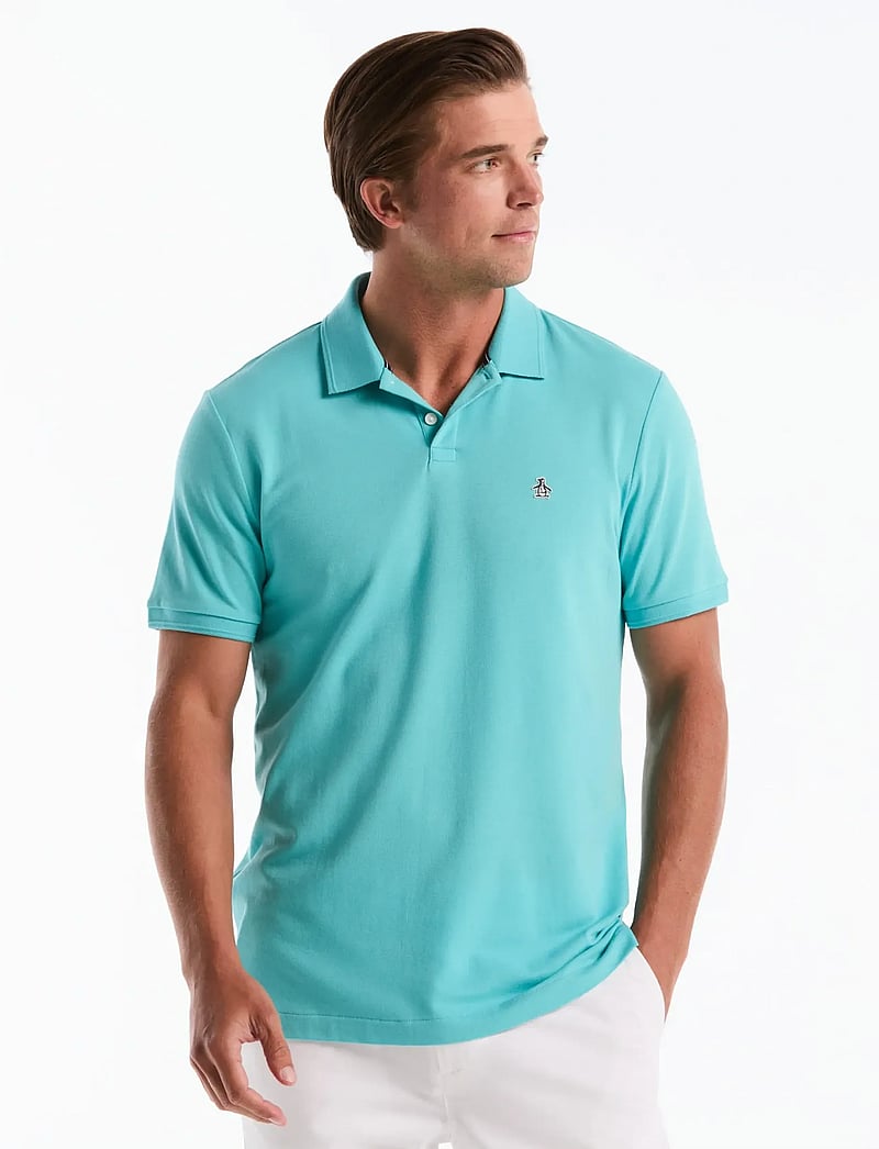 Original Penguin - DADDY TN CL PIQ STICK - lühikeste varrukatega polod - aquarelle - 0