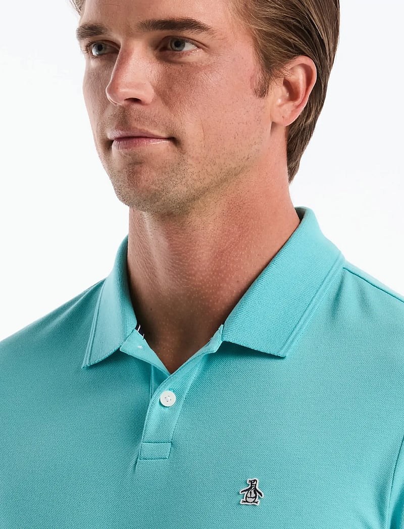 Original Penguin - DADDY TN CL PIQ STICK - lühikeste varrukatega polod - aquarelle - 3