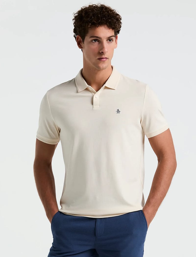 Original Penguin - DADDY TN CL PIQ STICK - short-sleeved polos - birch - 0