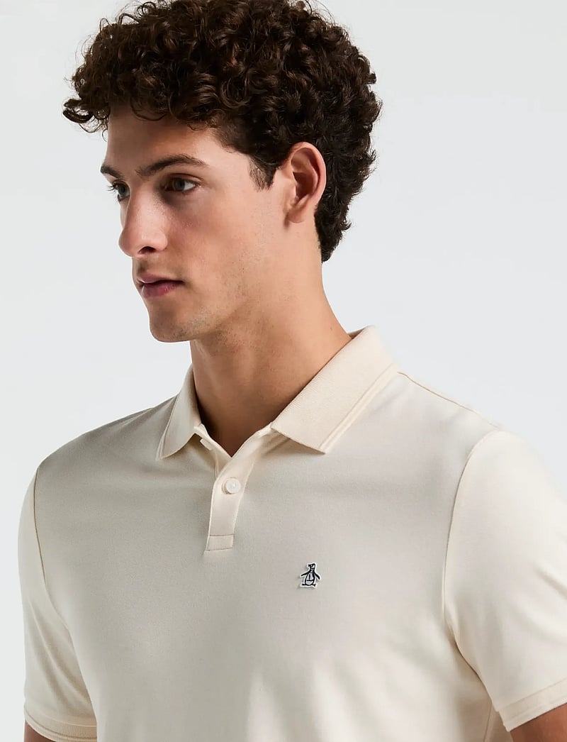 Original Penguin - DADDY TN CL PIQ STICK - short-sleeved polos - birch - 3