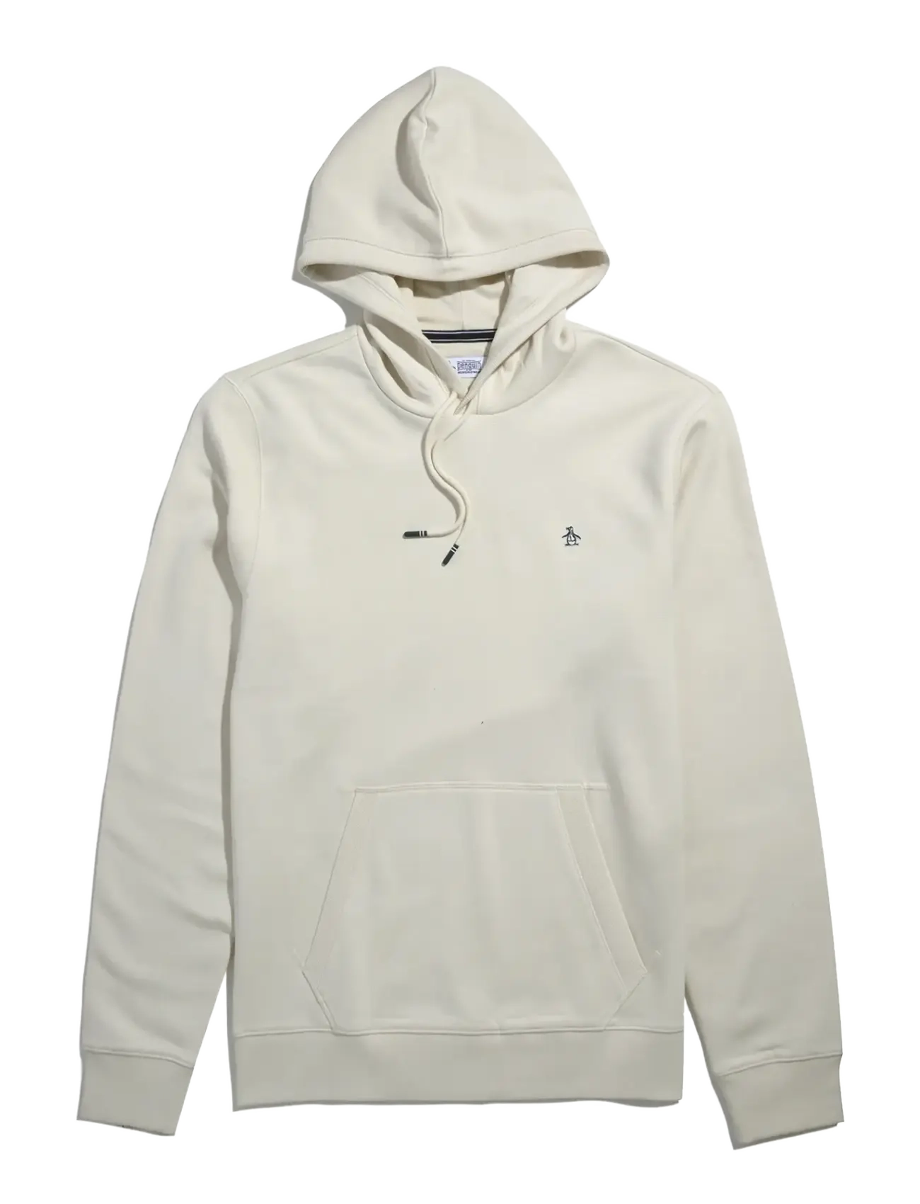 ORIGINAL PENGUIN Org Flc Hoodie Stick Jumper Cream - M - Herren