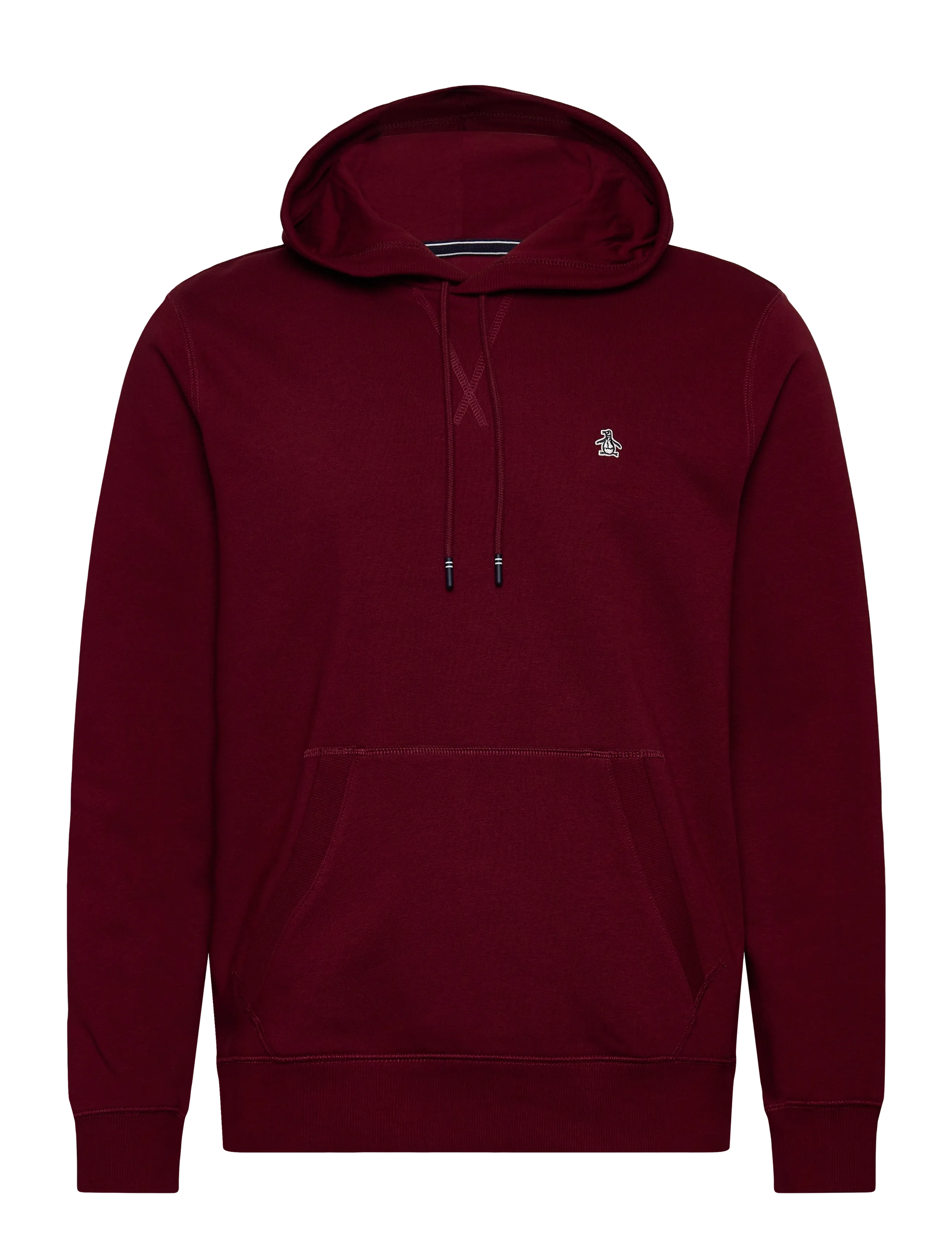 ORG FLC HOODIE STICK - CABERNET