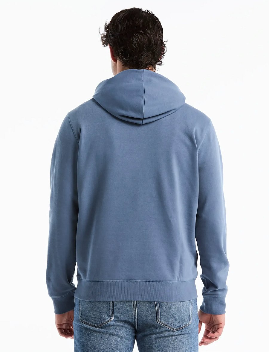 Original Penguin - ORG FLC HOODIE STICK JUMPER - kapuzenpullover - copen blue - 2