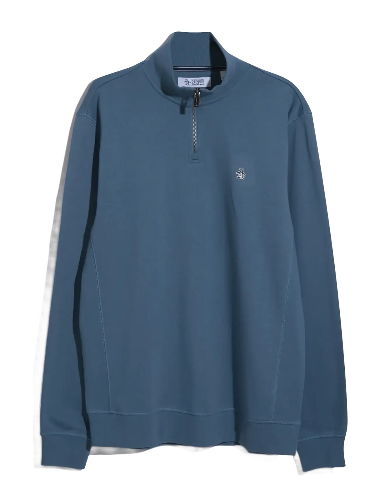 ORIGINAL PENGUIN Org Flc Qrtr Zip Sti Blau - M - Herren