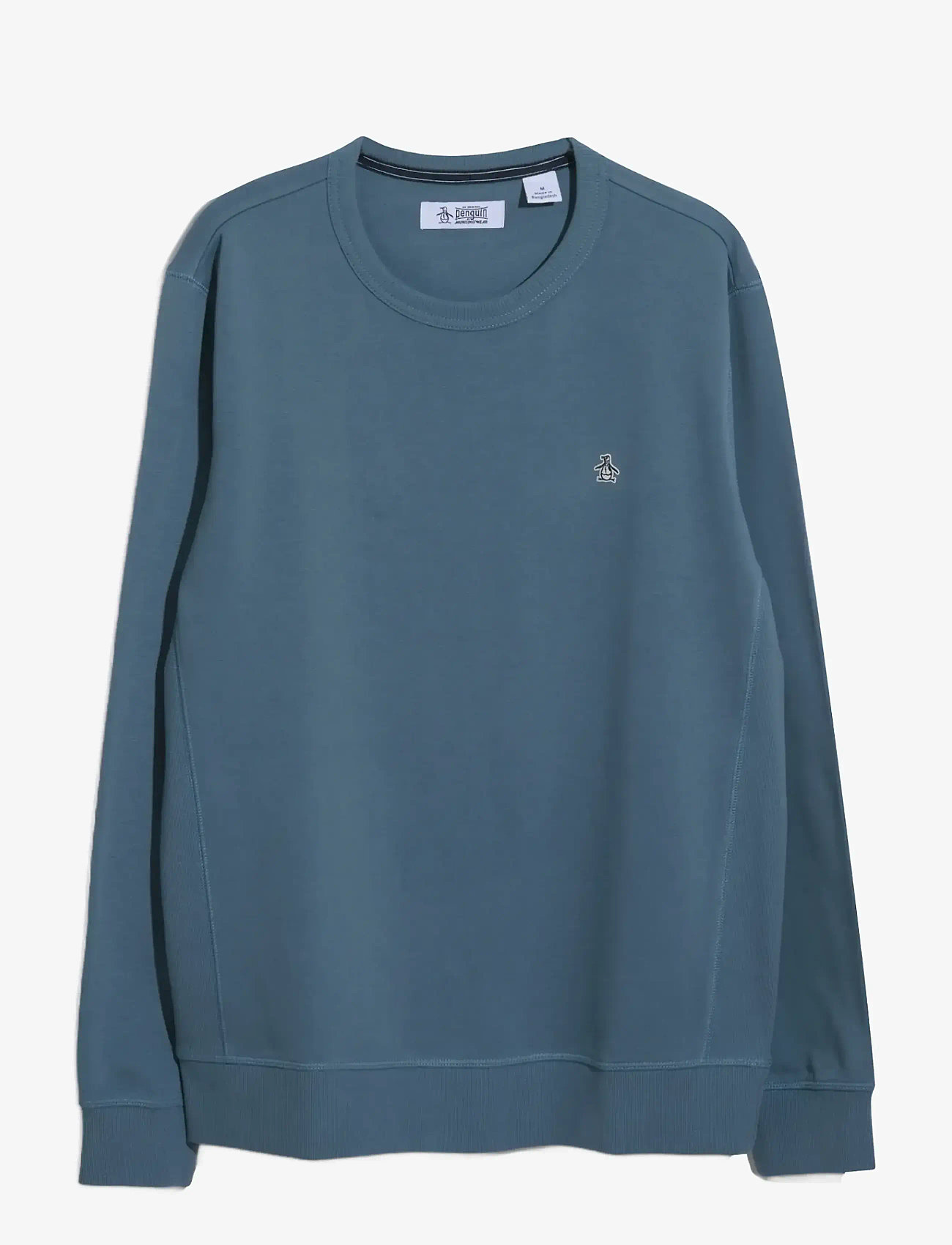 Original Penguin - ORG FLC CREW NECK STI - midlayer-jakker - copen blue - 1