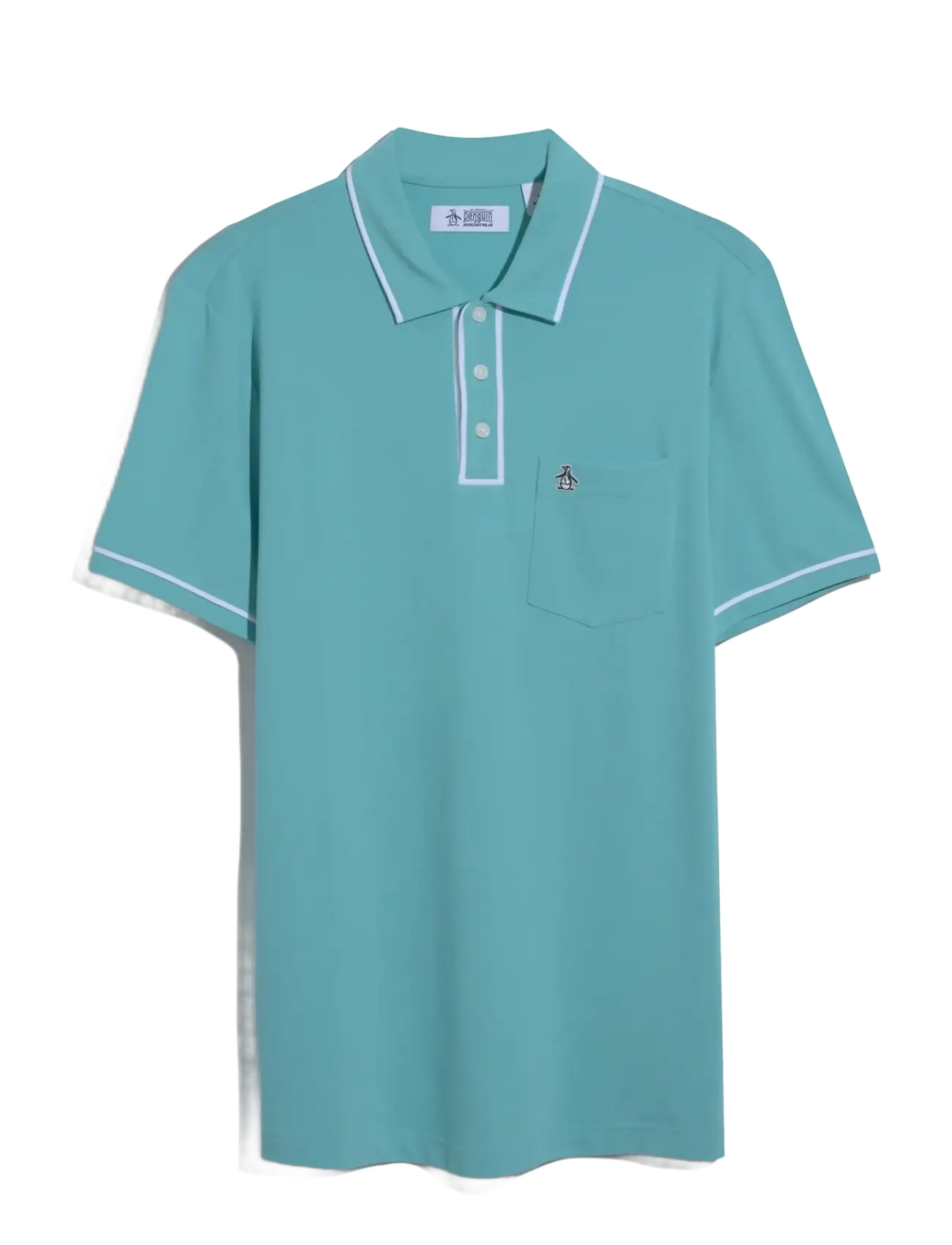 ORIGINAL PENGUIN Earl Tncl Piq Sticke Blau - XL - Herren