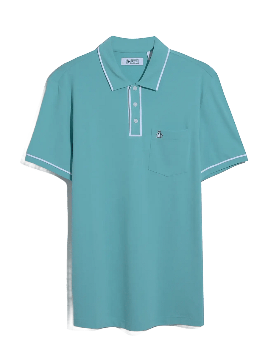 Original Penguin - EARL TNCL PIQ STICKE - lühikeste varrukatega polod - aquarelle - 1
