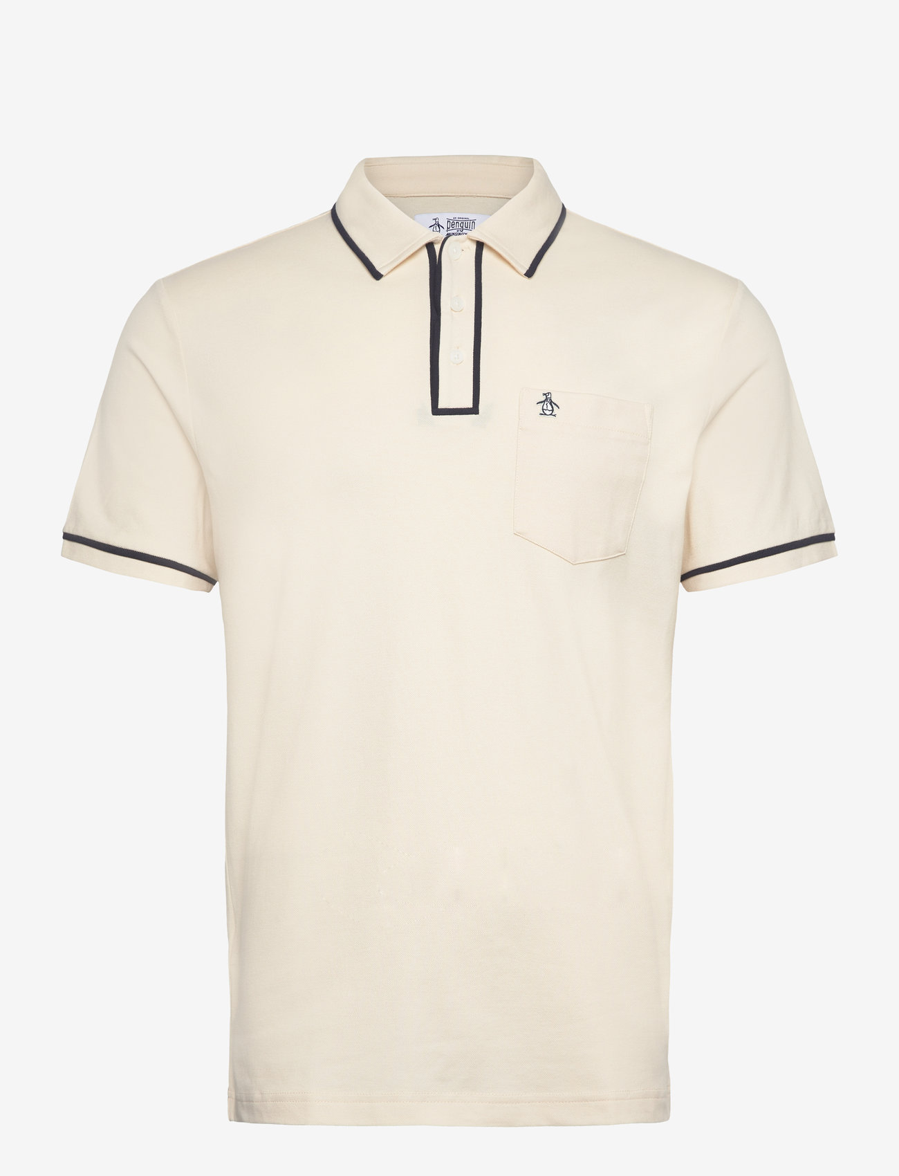 Original Penguin - EARL TNCL PIQ STICKE - polos à manches courtes - birch - 0
