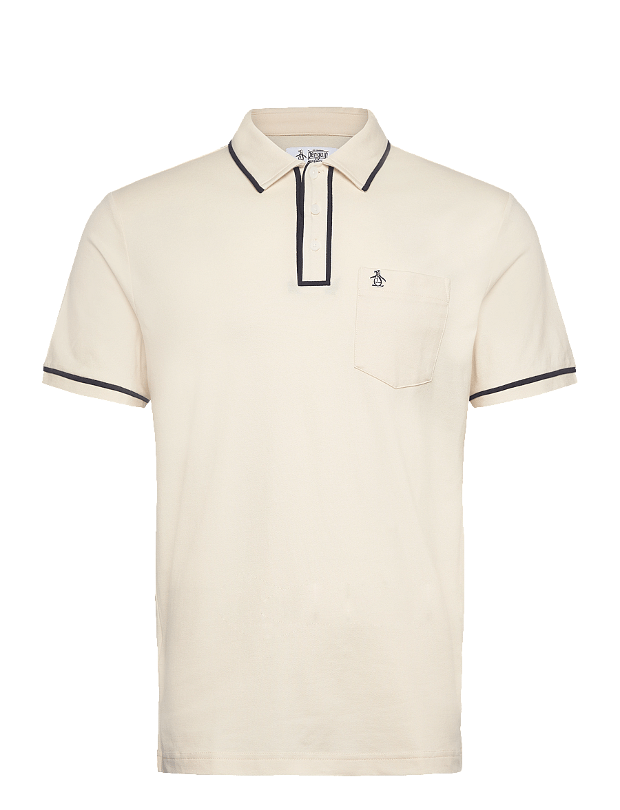 Original Penguin - EARL TNCL PIQ STICKE - kortärmade pikéer - birch - 0