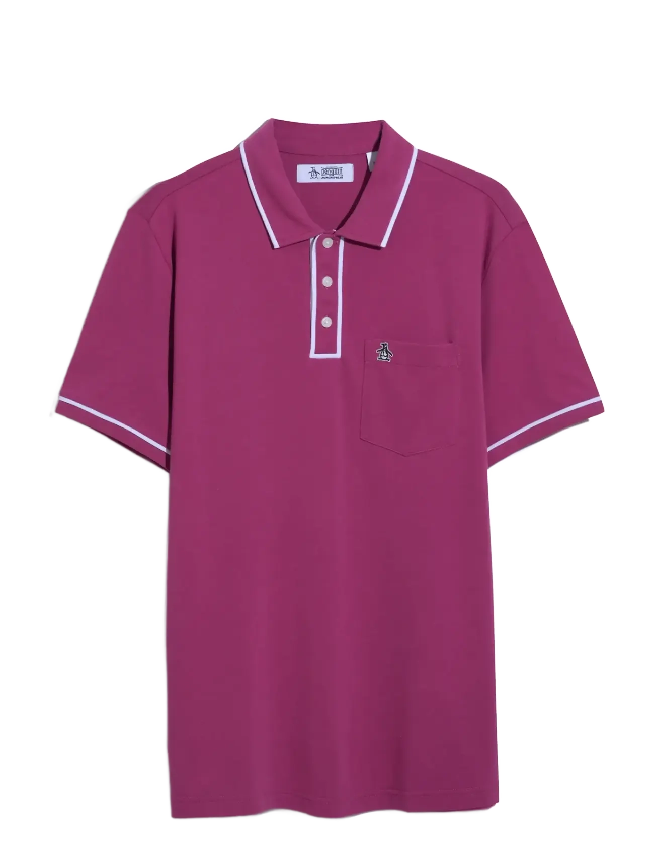 ORIGINAL PENGUIN Earl Tncl Piq Sticke Pink - XXL - Herren