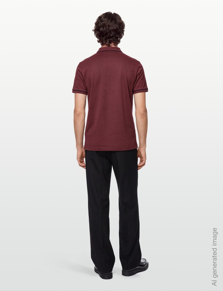 Original Penguin - EARL TNCL PIQ STICKE - lühikeste varrukatega polod - port royale - 4