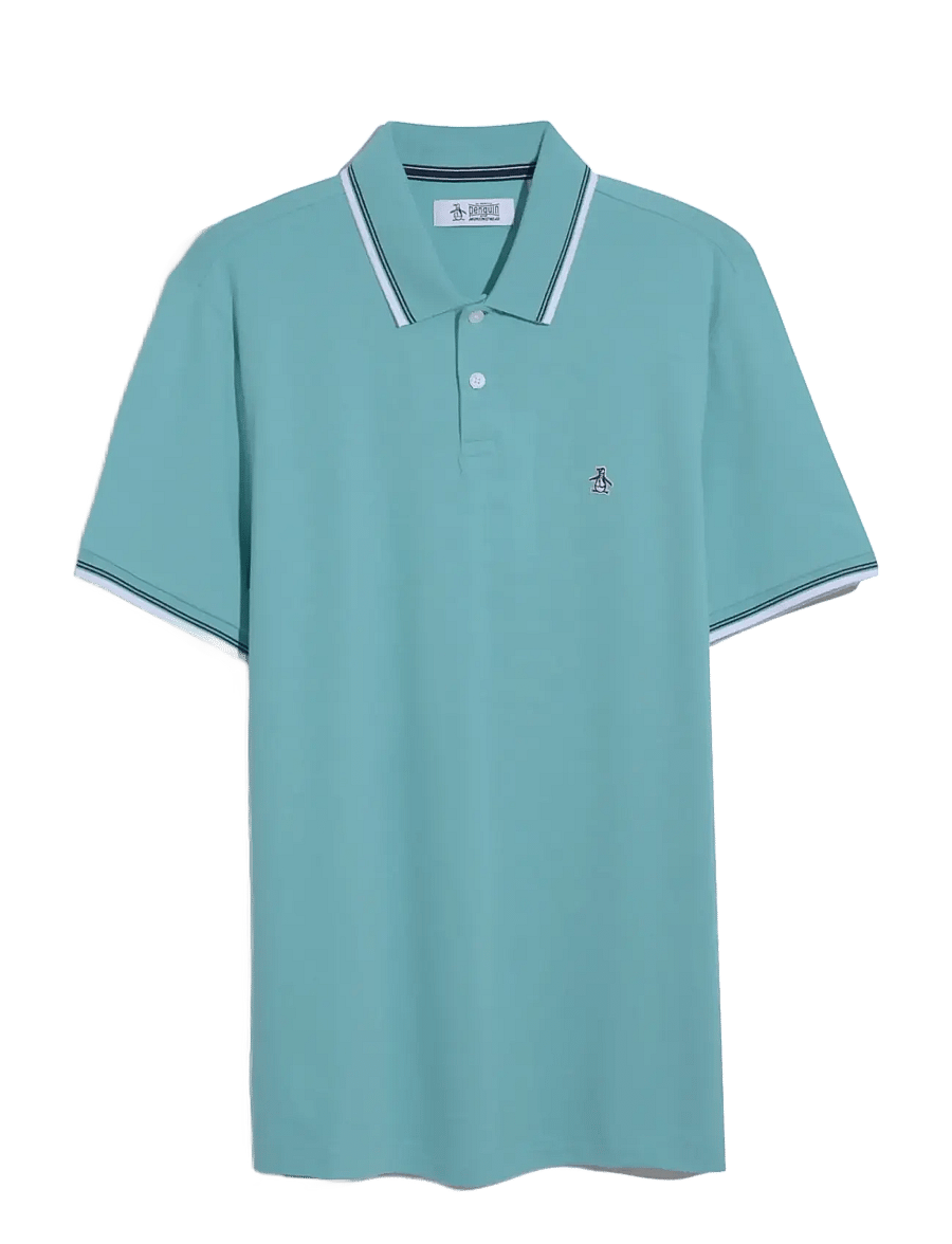 Original Penguin - TIPPED POLO TNCL PIQ - kortärmade pikéer - aquarelle - 1