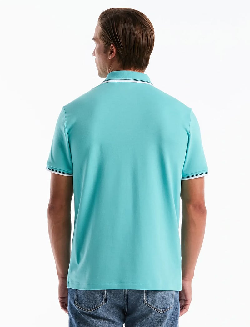 Original Penguin - TIPPED POLO TN CL PIQ - stutterma polo - aquarelle - 2