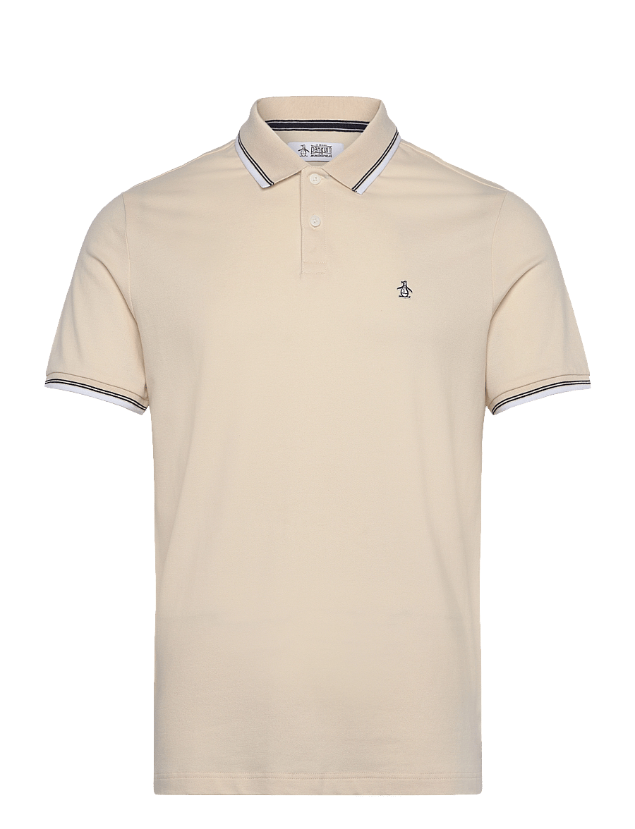 Original Penguin - TIPPED POLO TNCL PIQ - korte mouwen - birch - 0