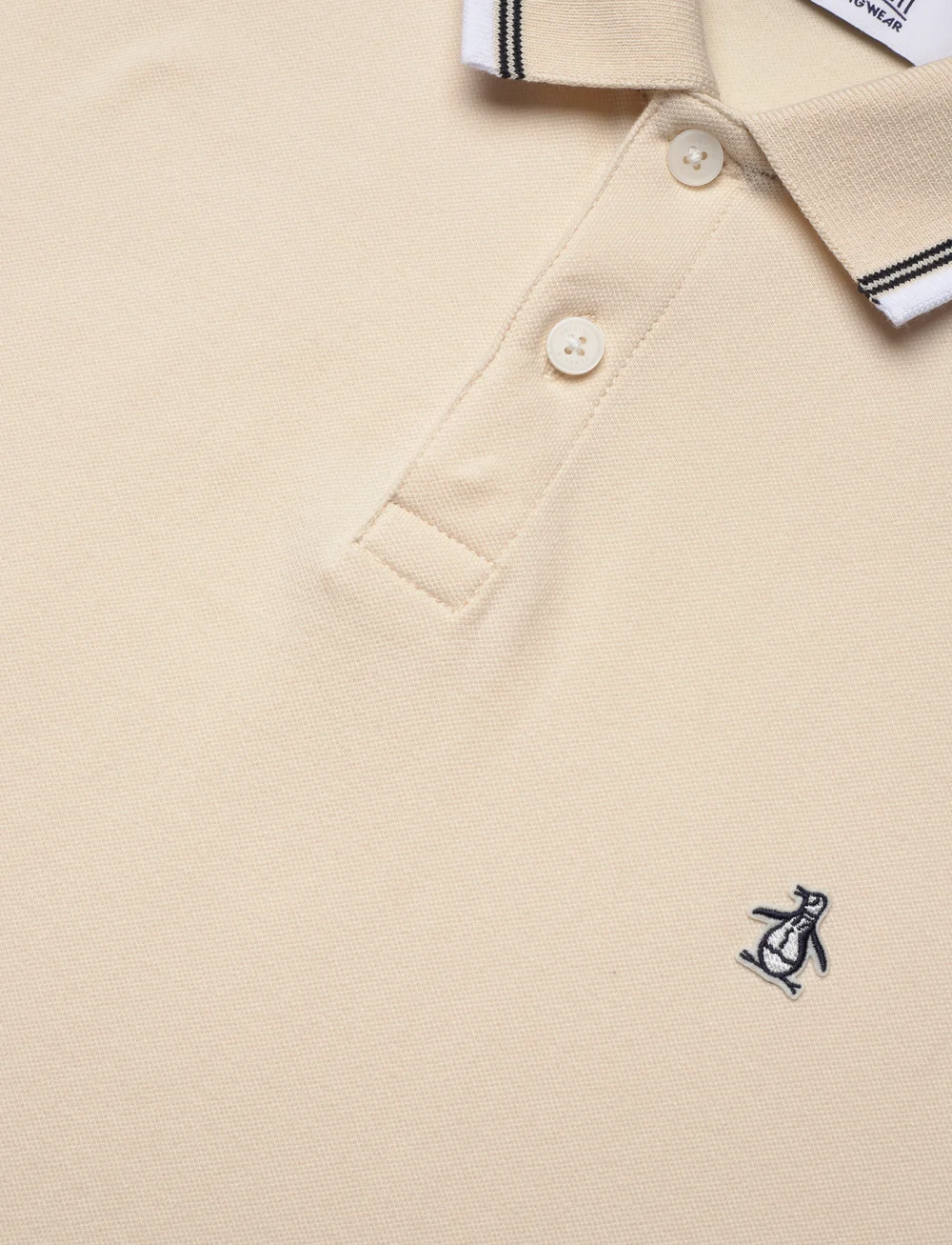 Original Penguin - TIPPED POLO TNCL PIQ - kortärmade pikéer - birch - 2