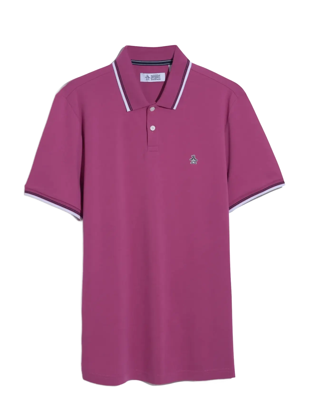 Original Penguin TIPPED POLO TNCL PIQ - Riided - MAGENTA HAZE / pink/rose
