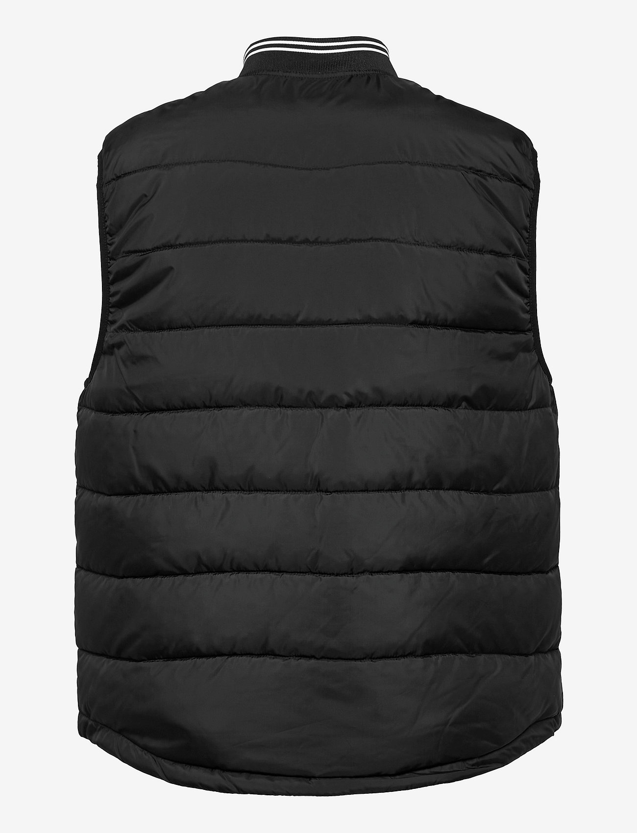 Original Penguin - PUFFER STYLE GILET - spring jackets - true black - 1