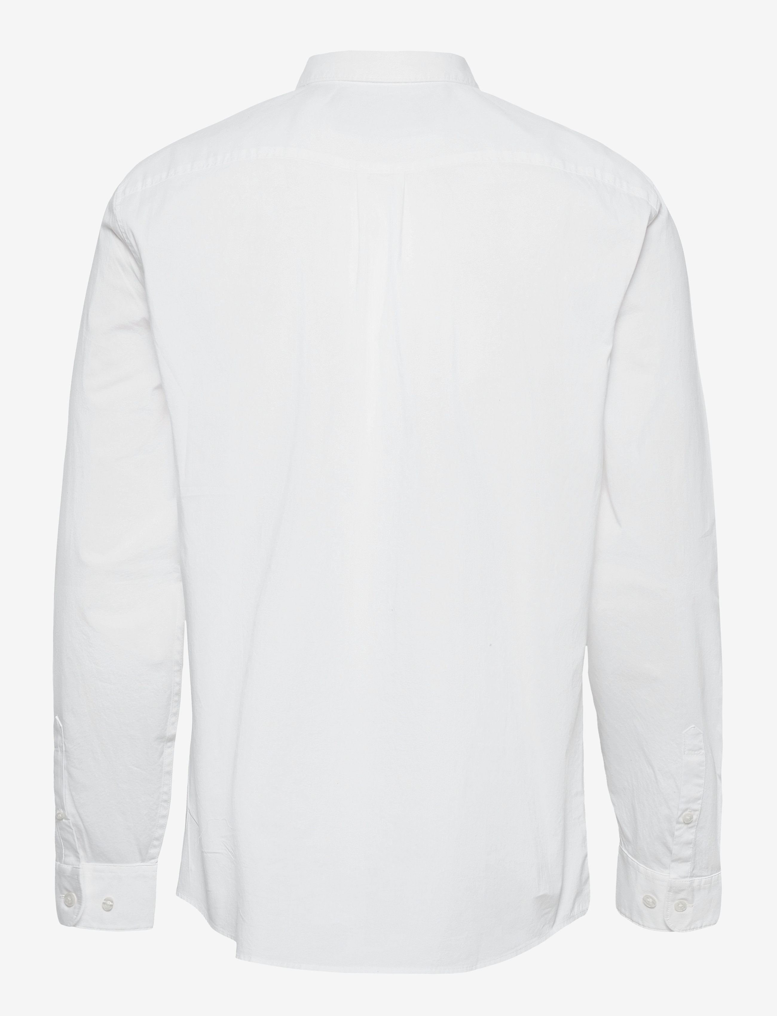 Original Penguin - Long Sleeved Cotton Poplin Shirt - bright white - 1