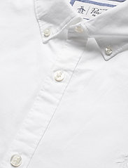 Original Penguin - Long Sleeved Cotton Poplin Shirt - peruskauluspaidat - bright white - 3
