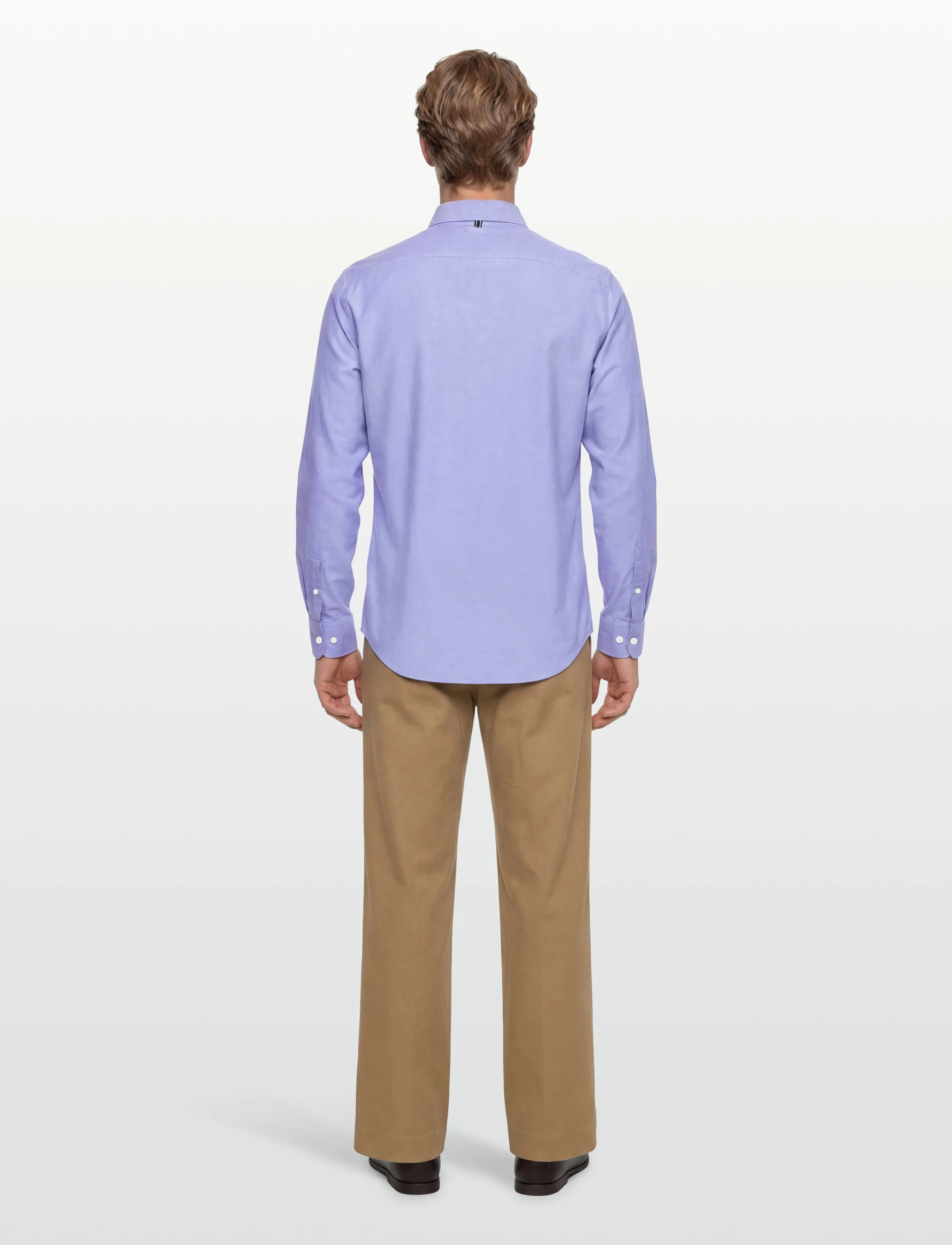 Original Penguin - LS OXFORD STRTCH NO - oxford-skjortor - amparo blue - 4