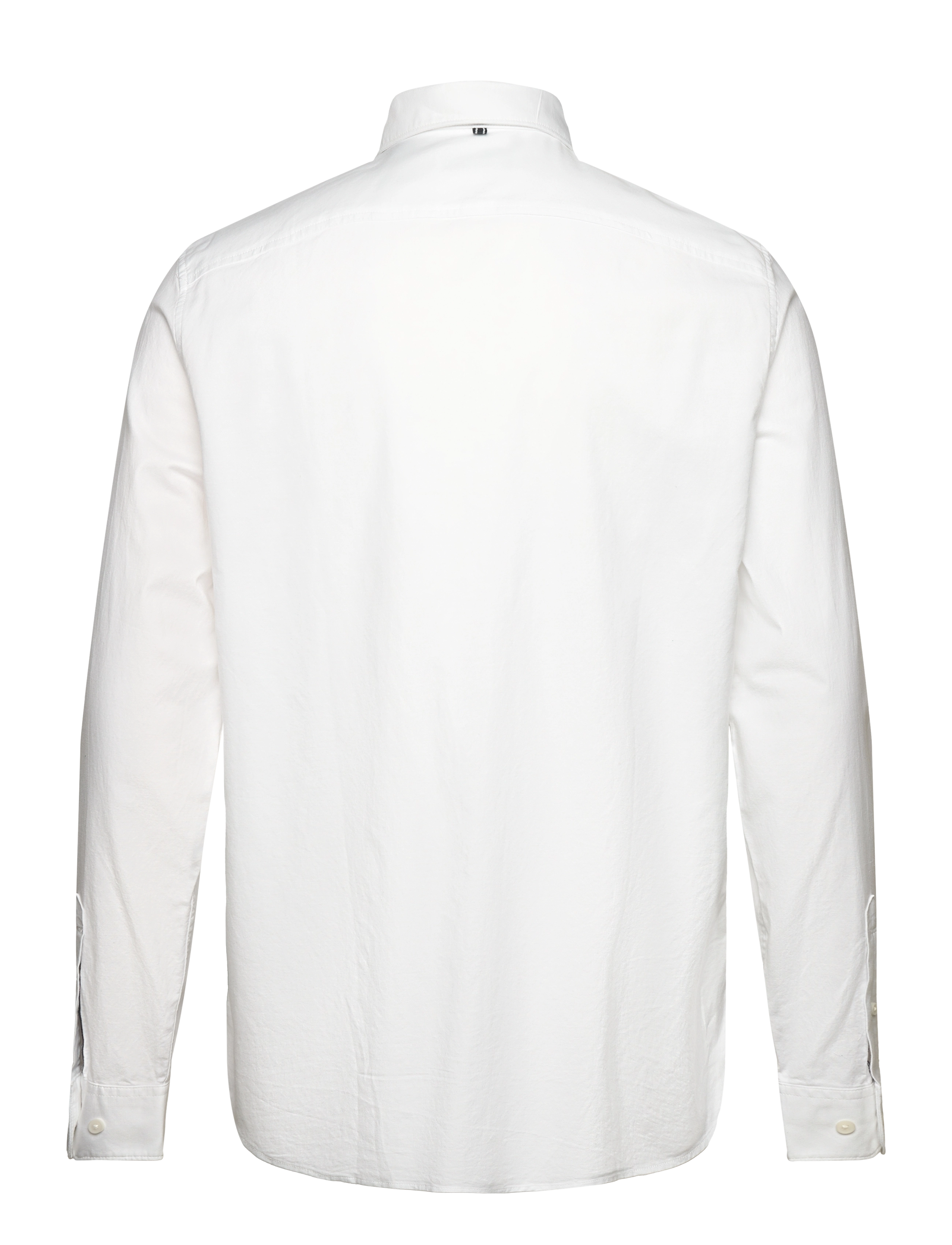 Original Penguin - LS OXFORD STRTCH NO - oxford stila krekli - bright white - 1