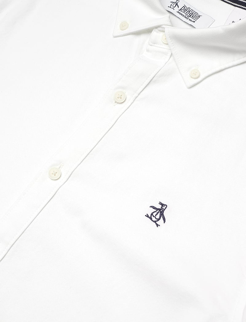 Original Penguin - LS OXFORD STRTCH NO - oxford skjorter - bright white - 3