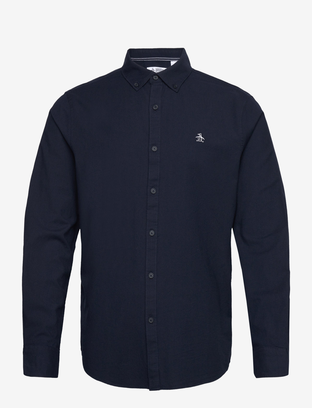 Original Penguin - LS OXFORD STRTCH NO - oxford-skjortor - dark sapphire - 0