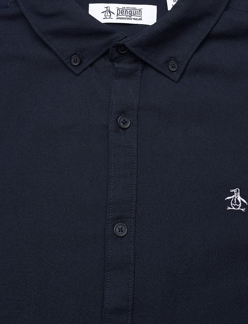 Original Penguin - LS OXFORD STRTCH NO - oxford-skjortor - dark sapphire - 2